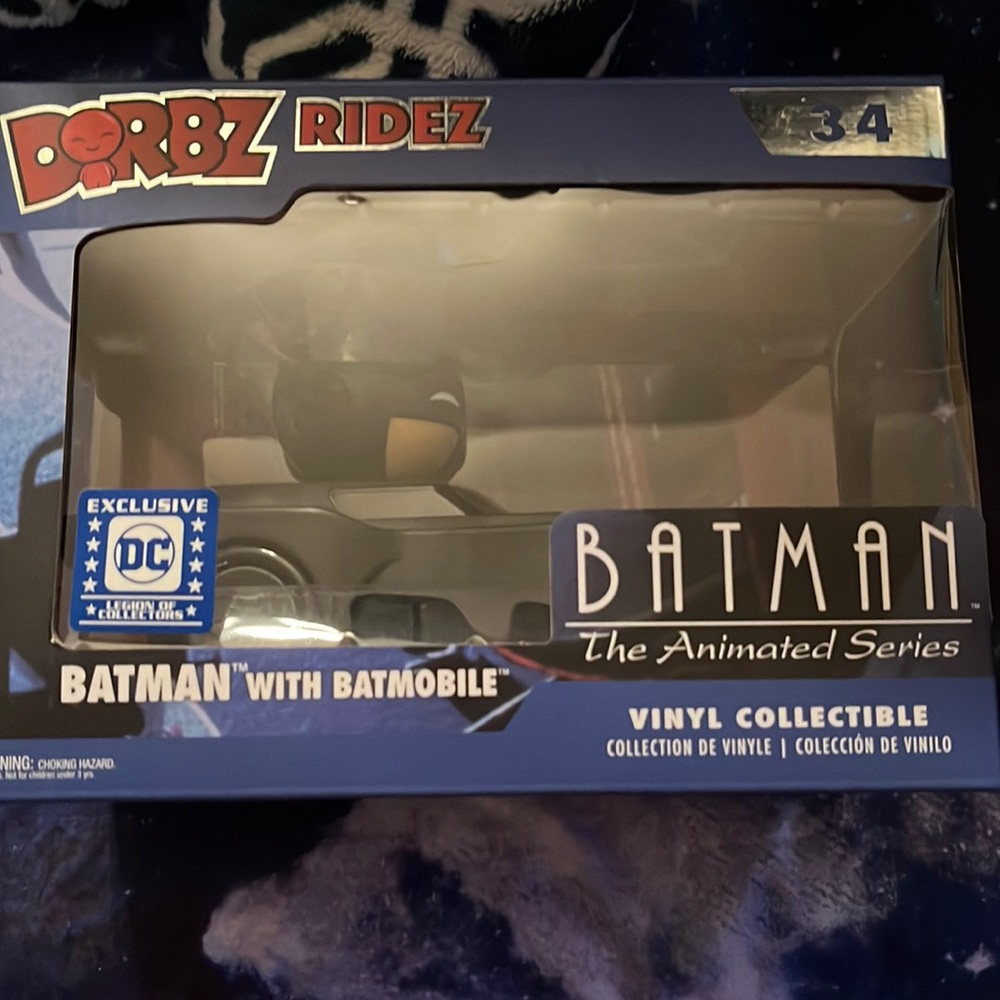 New In Box. DC Funko Batman Dorbz Ridez - Picture 2 of 3